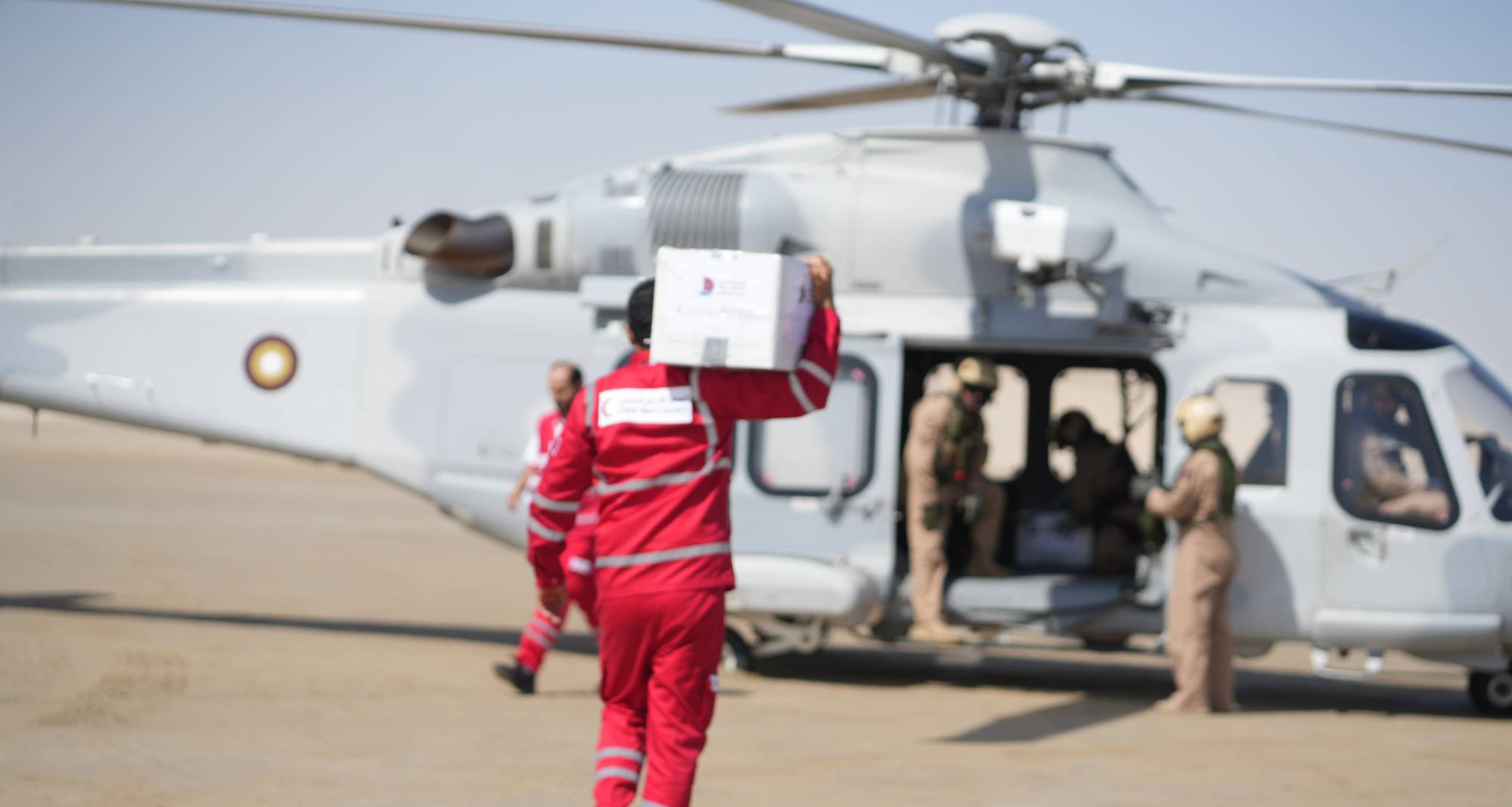 سيناريو إجلاء وتقديم مساعدات في مخيم إدارة الكوارث